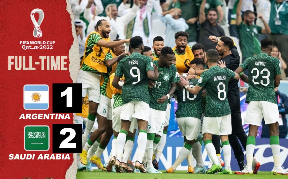 Argentina Vs Saudiarabia Highlights Biggest Upset Saudiarabia Shocks Argentina With 2 1 Defeat