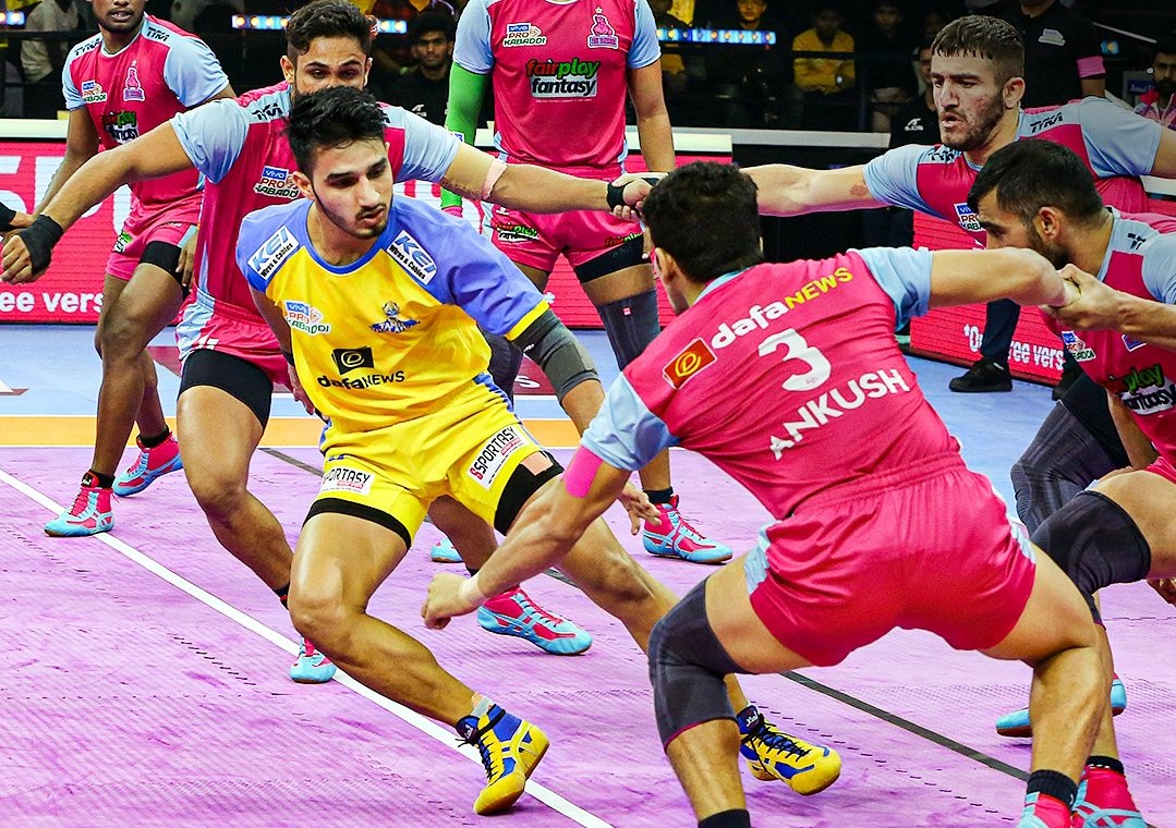 Pro Kabaddi League (PKL) 2022, Day 40 Highlights: Tamil Thalaivas Outplay  Bengaluru Bulls 42-24; Pink Panthers Crush Patna Pirates 51-30 - News18