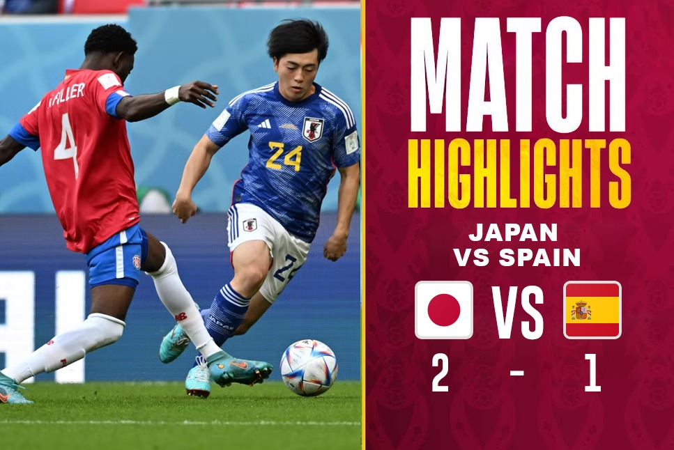 Japan vs Spain HIGHLIGHTS Japan SHOCK Spain 21 to reach knockouts