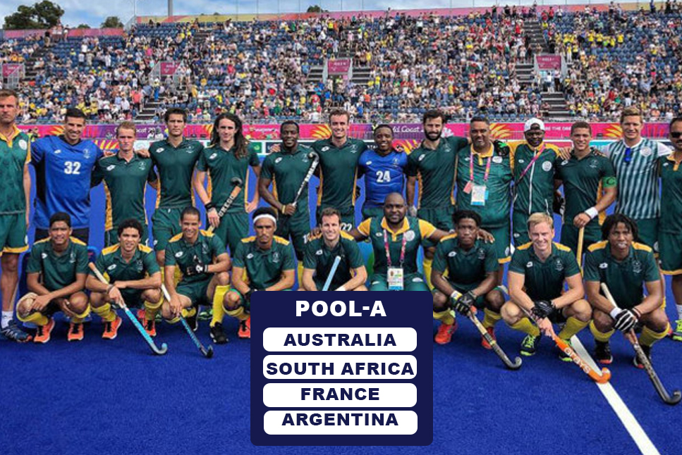 Hockey Men’s World Cup 2023 South Africa Team Squad, Fixture & Results