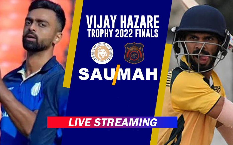 Vijay Hazare 2022: Live Streaming: Saurashtra Vs Maharashtra When And ...