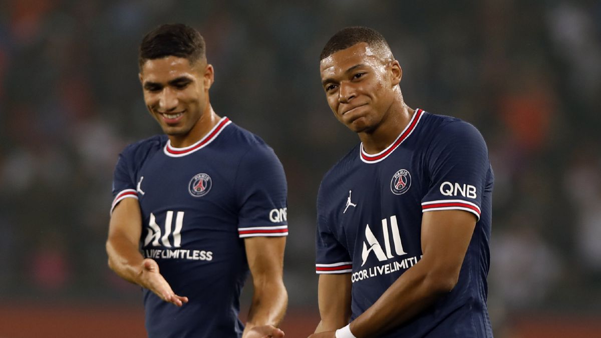 Kylian Mbappe and Achraf Hakimi – a bromance on pause