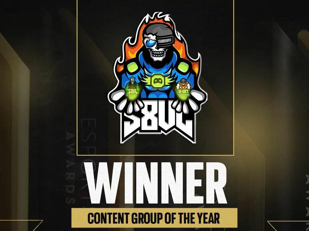 S8UL on X: Bagged the Fan Fav Esports Org of the Year at