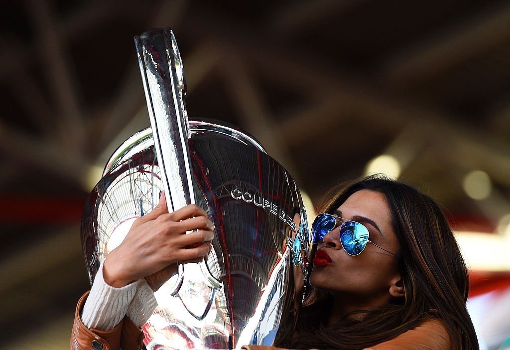Watch: Actor Deepika Padukone leaving for Qatar to escort FIFA World Cup  trophy