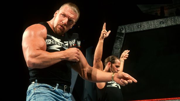 triple h and shawn michaels