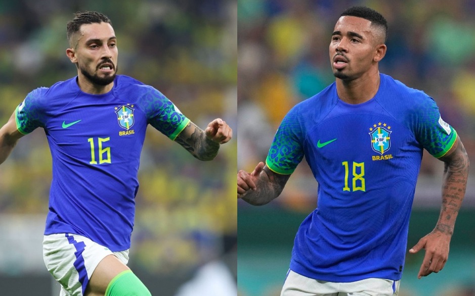 Brazil's Guimaraes and Telles suffer injury scares in training