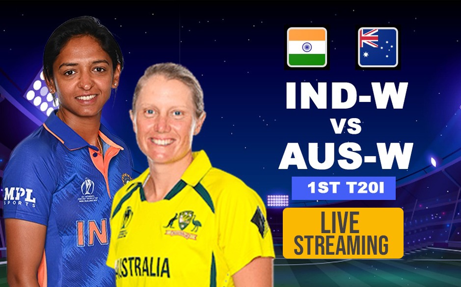 INDW vs AUSW LIVE IndiaW vs AustraliaW T20 Series starts Friday