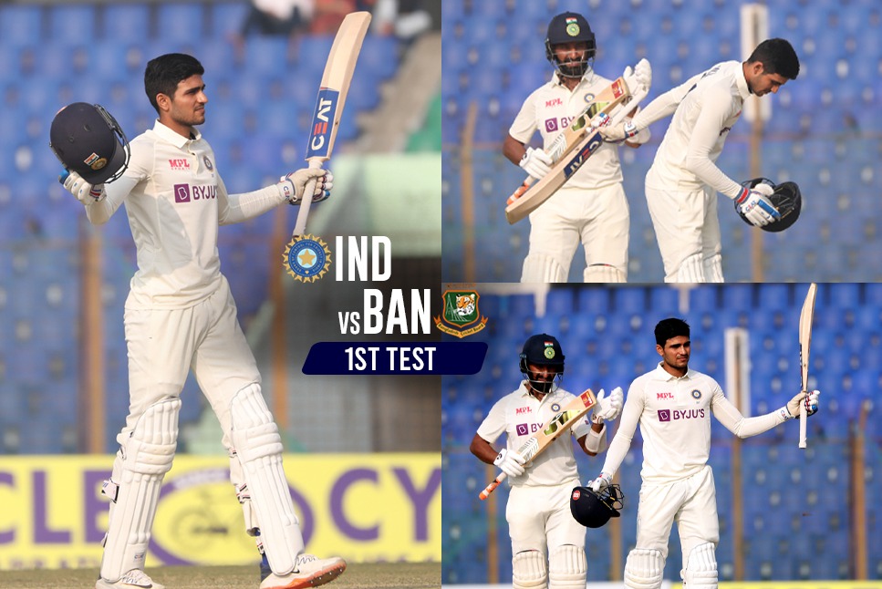 IND BAN 1st Test: Sensational Shubman Gill Stands Tall In Rohit Sharma ...