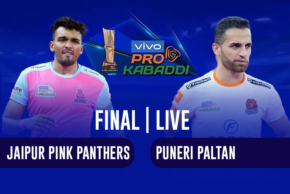 Pro Kabaddi 2022, Jaipur Pink Panthers vs Puneri Paltan: Who will win  today's PKL Final, and telecast details