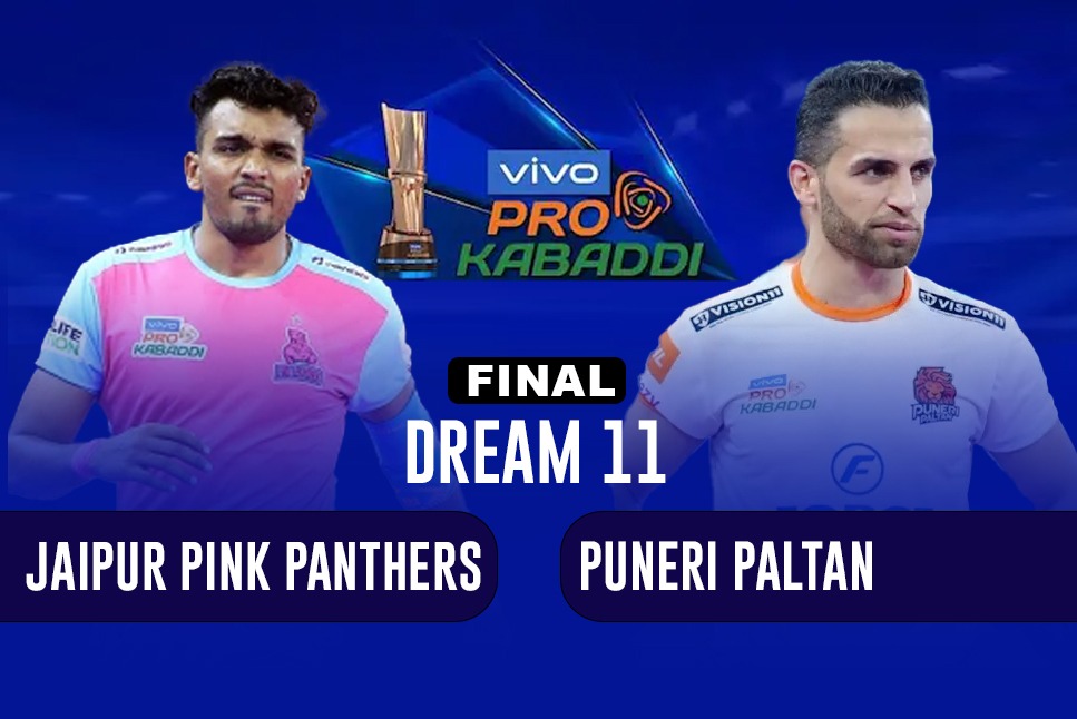 Jaipur Pink Panthers vs Puneri Paltan, PKL 2022 Final: Date, Time, Live  Streaming, Dream11 Team Prediction - myKhel