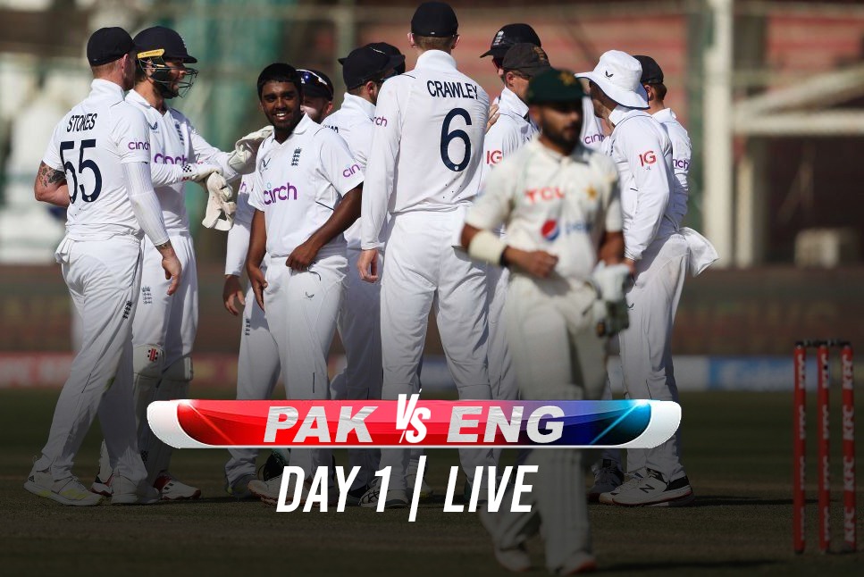 PAK vs ENG LIVE Score England chasing 305 for lead as Pakistan put up