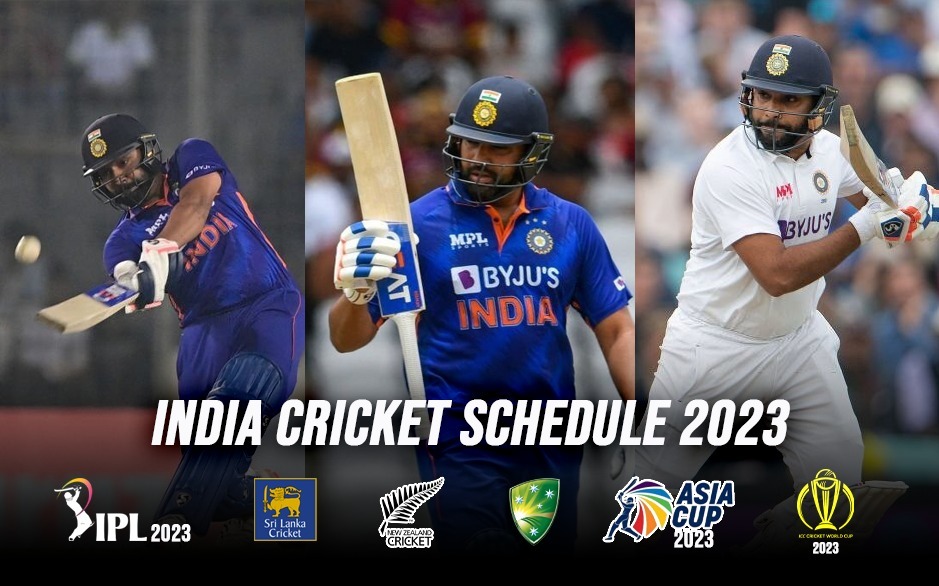 India Cricket Schedule 2023:Check Full Schedule Of Indian Cricket Team ...