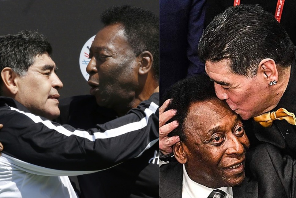Death of Pelé: The 'strange rivalry' with Maradona