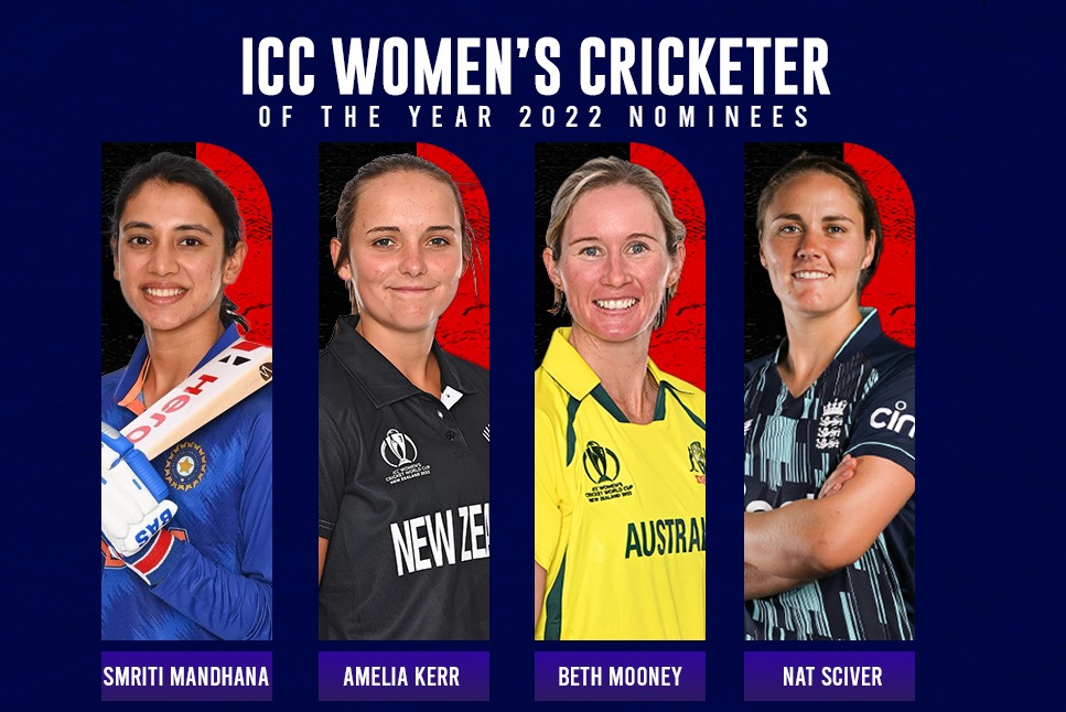 ICC Best Women's Cricketer 2022 Rachael Heyhoe Flint Trophy for ICC