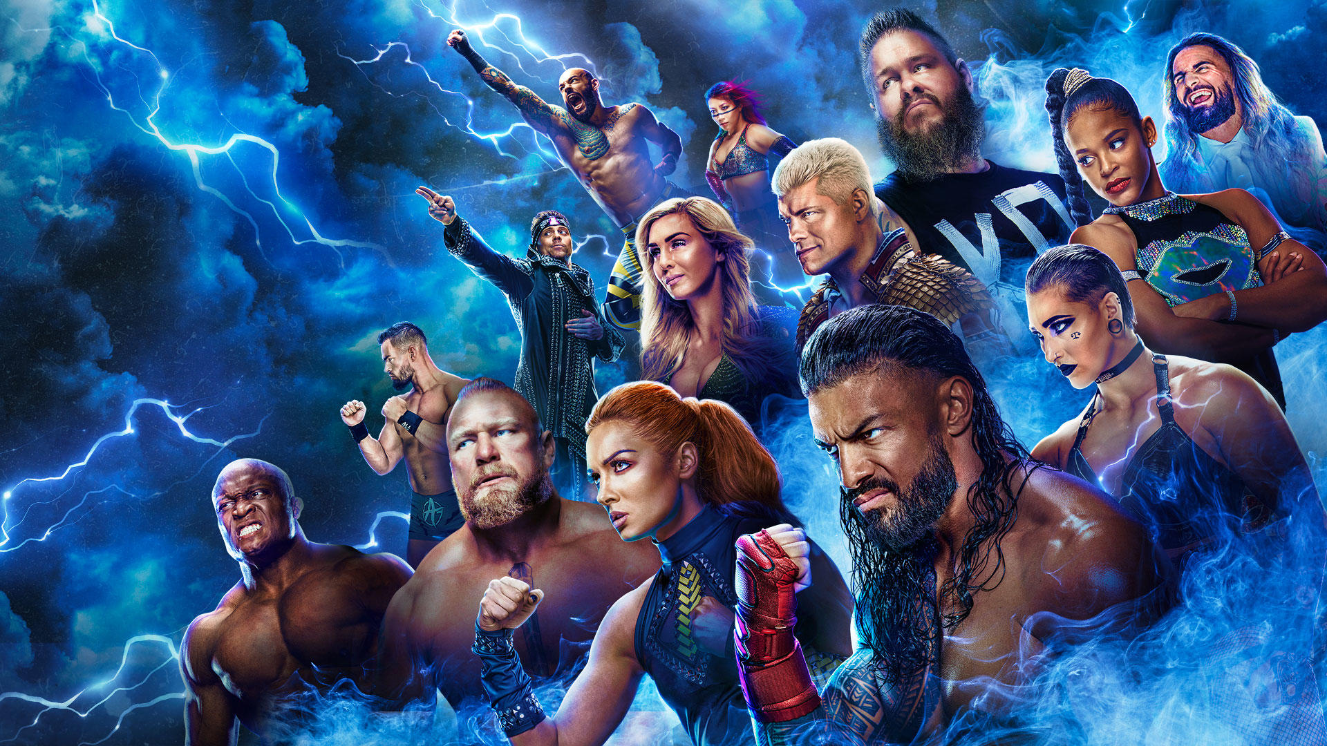 Card for tonight's/tomorrow's WWE Royal Rumble 2023. [Smackdown