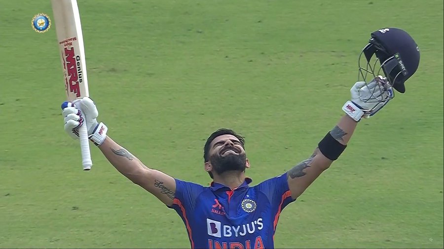 Virat Kohli 74th Century: WATCH Virat Kohli Celebrate 74th CENTURY In ...