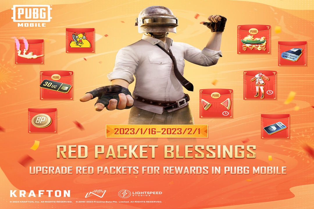 PUBG Mobile guide: How to get UC in new Red Packet Blessings event