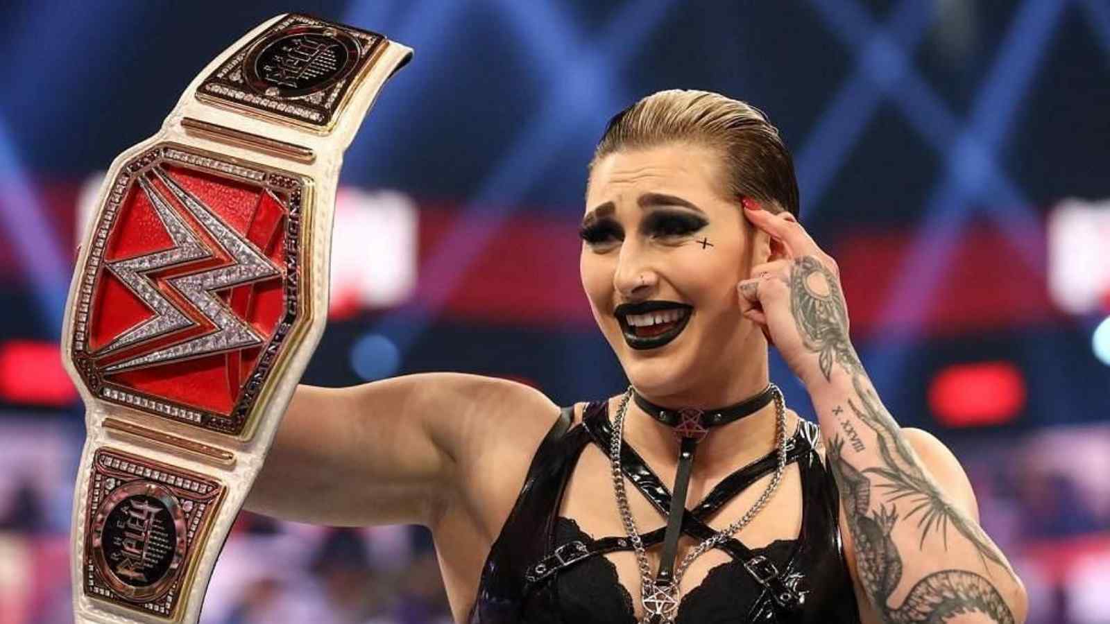 Fans stunned by Rhea Ripley transformation with WWE star unrecognizable  without make up and tattoos  The US Sun