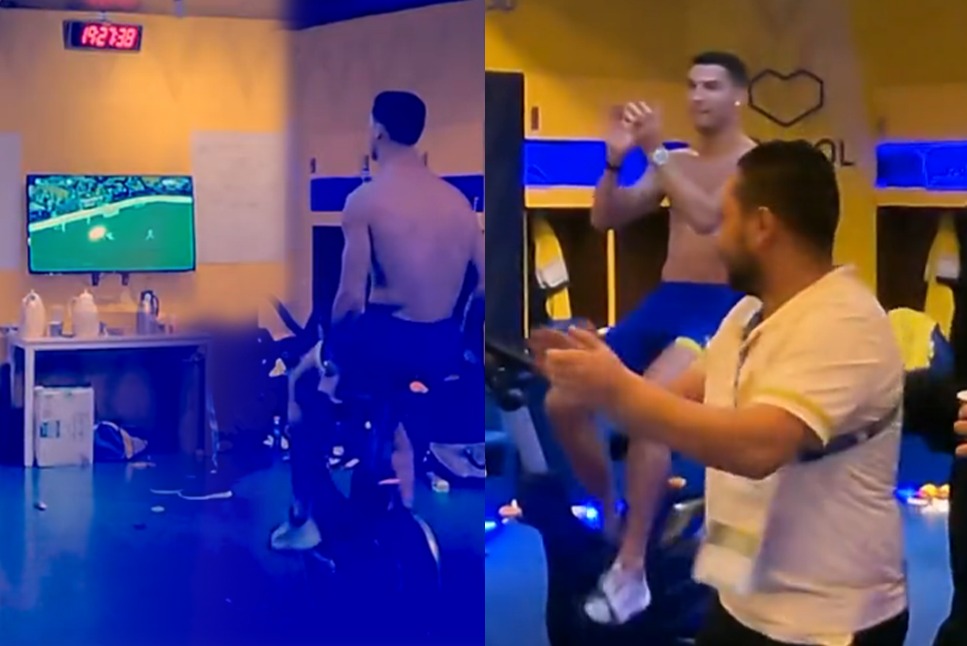 Ronaldo Al Nassr Watch Video As Cristiano Ronaldo Celebrates Goal Of New Club Al Nassr From