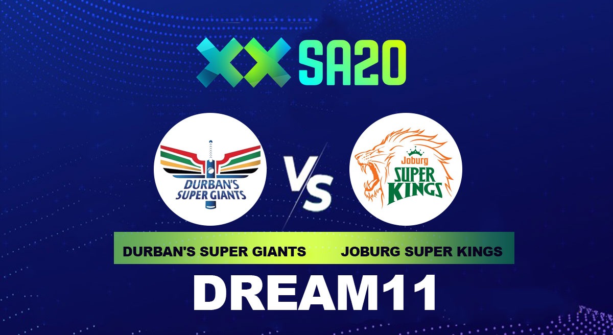 DSG Vs JSK Dream11 Prediction: TOSS At 8:30PM, Durban's Super Giants Vs ...