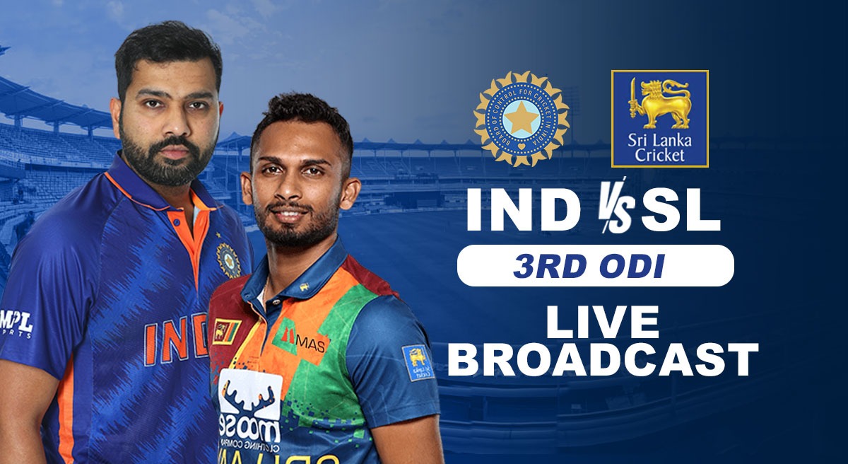 IND Vs SL 3RD ODI LIVE Broadcast: India Win By 317 Runs, DD Sports To ...