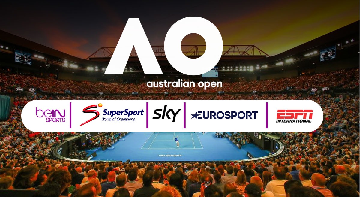 Australian Open LIVE Broadcast: 206 countries broadcasting Australian ...