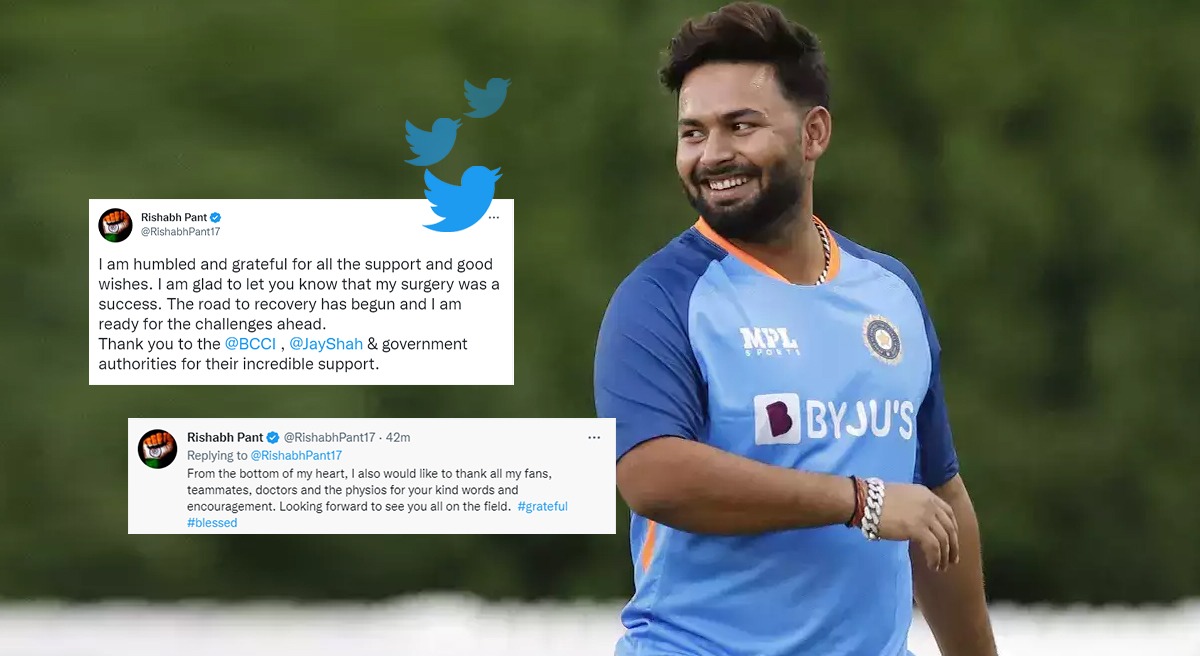 Rishabh Pant Health Update: Pant Posts HEARTFELT Message After HORRIFIC ...