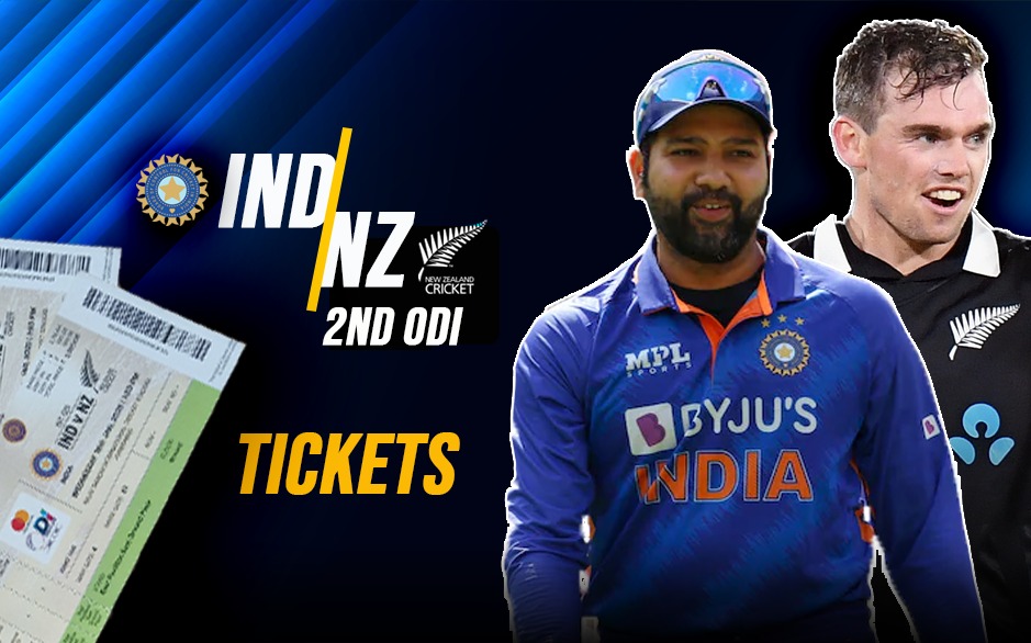 IND NZ Raipur ODI TICKETS India vs NewZealand 2nd ODI TICKETS on sale