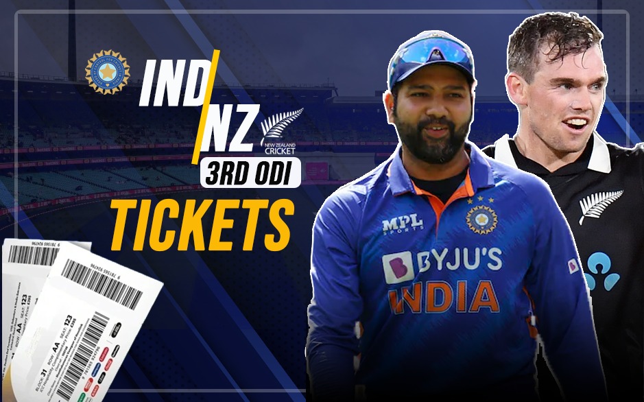 IND NZ 3rd ODI TICKETS India vs NewZealand Indore ODI Tickets ALMOST