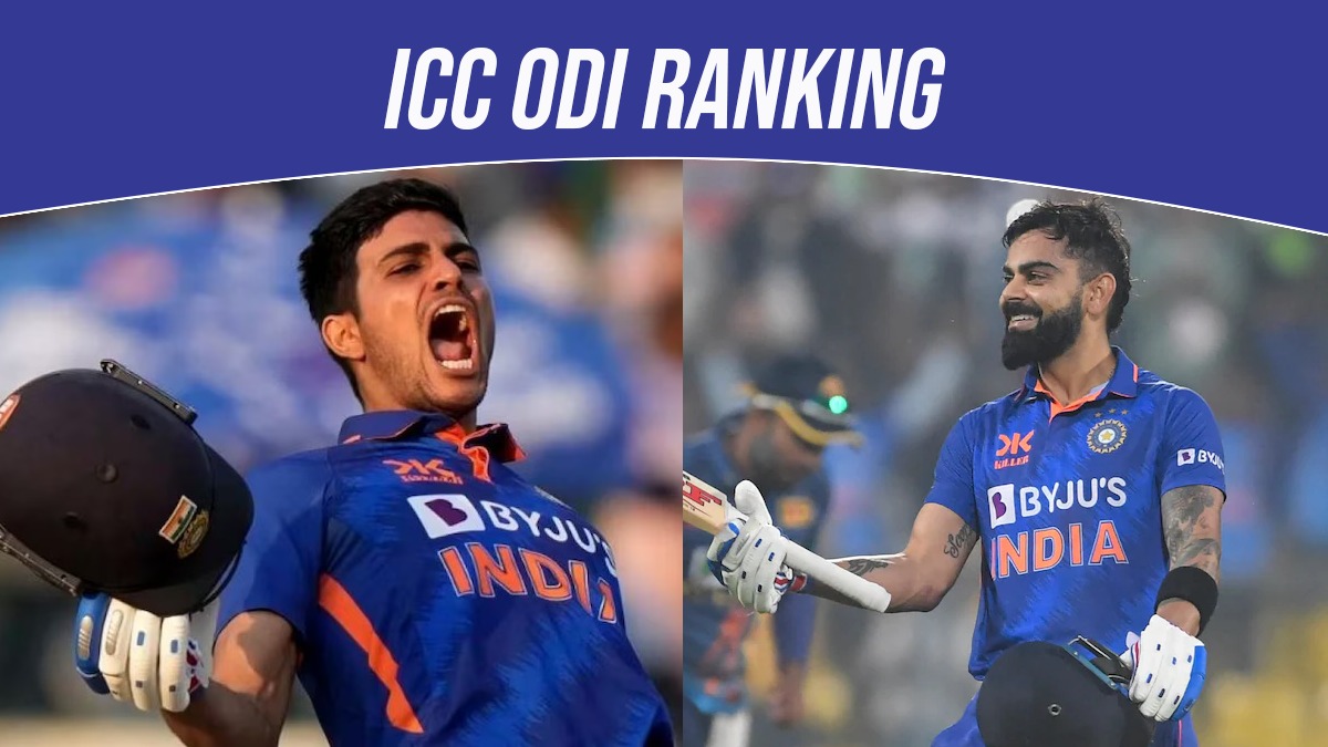 Icc Odi Rankings Shubman Gill Surpasses Virat Kohli To Become Best Hot Sex Picture 