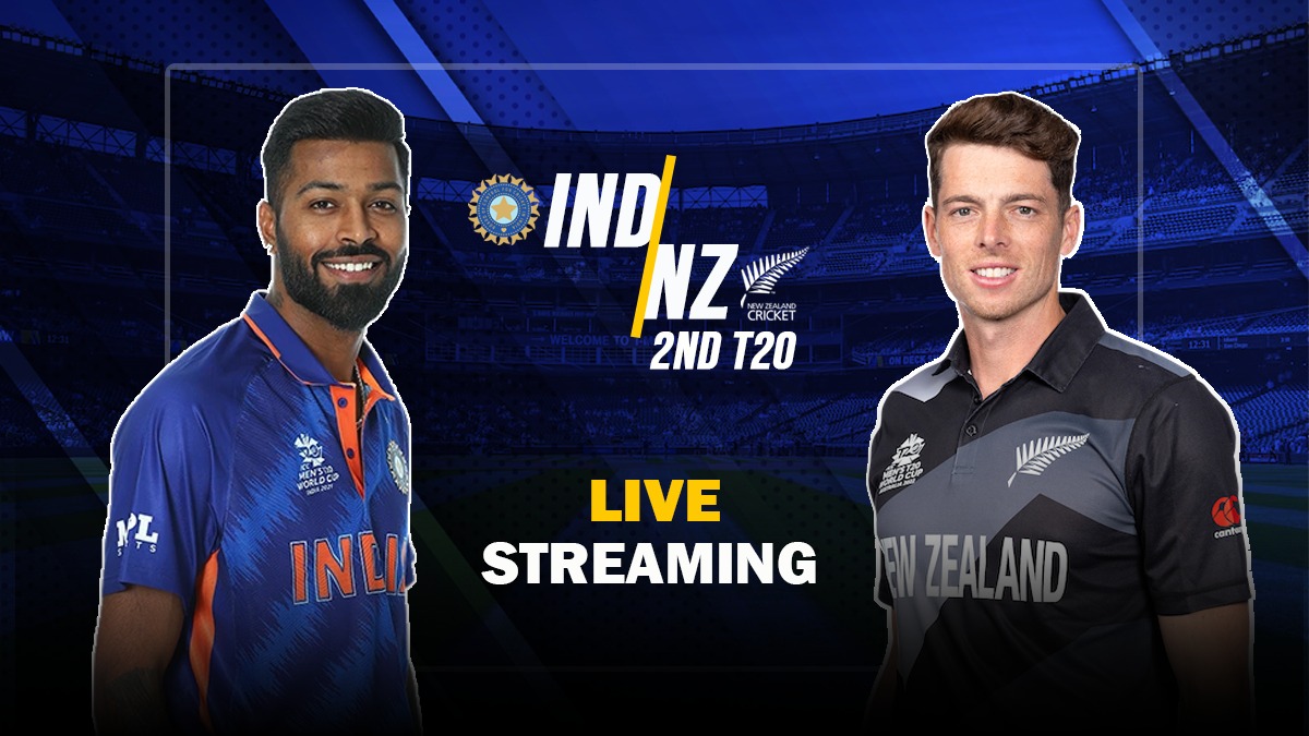 IND vs NZ 2nd T20 LIVE Streaming India win by 6 wickets Follow IND VS