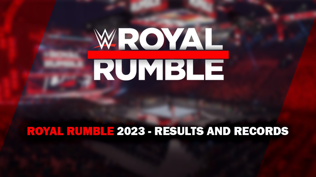 Royal Rumble 2023 Records Check Wwe Results And Records Made In Royal