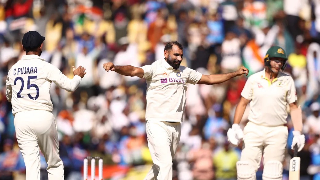 IND AUS Delhi Test, Ravi Shastri, Mohammad Shami, Bharat Arun, India vs Australia, Border Gavaskar Trophy, Bharat Arun Shami, Ravi Shastri Shami, IND vs AUS