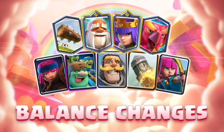 Clash Royale Update: February Balance Change (2/12)