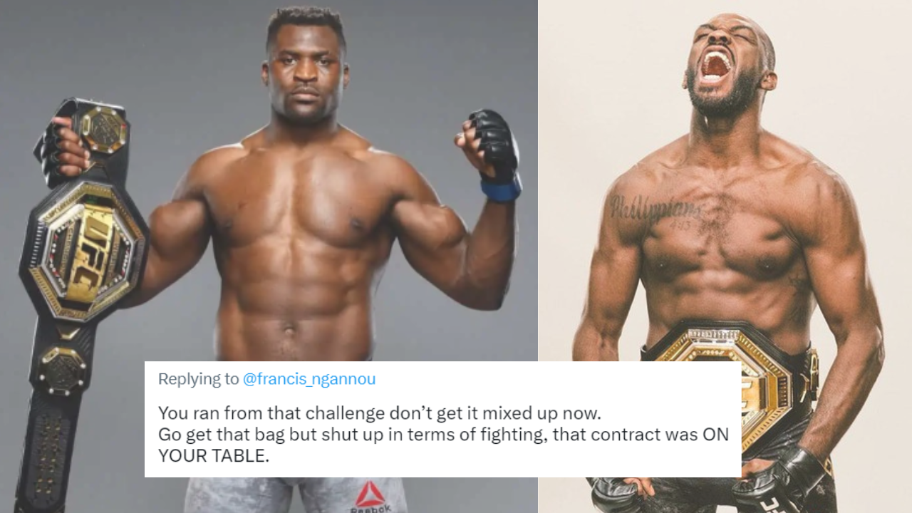 UFC News: Francis Ngannou takes hilarious shot at Jon Jones