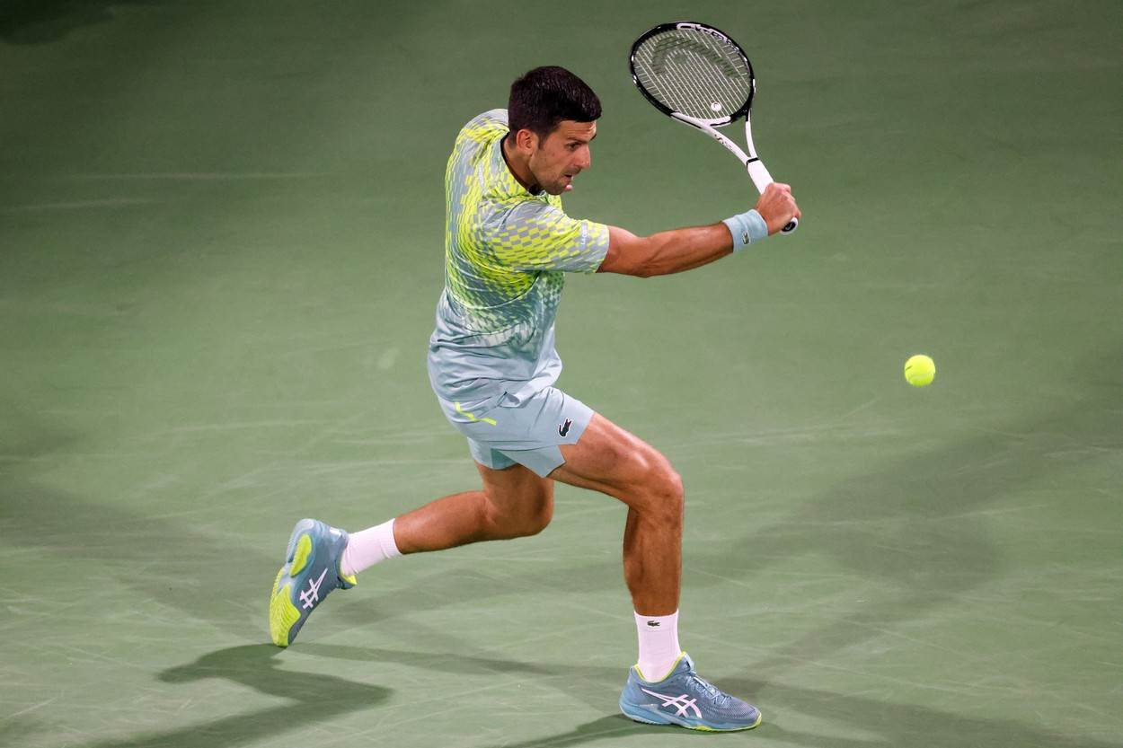 Dubai Open 2023 Highlights Novak Djokovic defeats Tomas Machac in