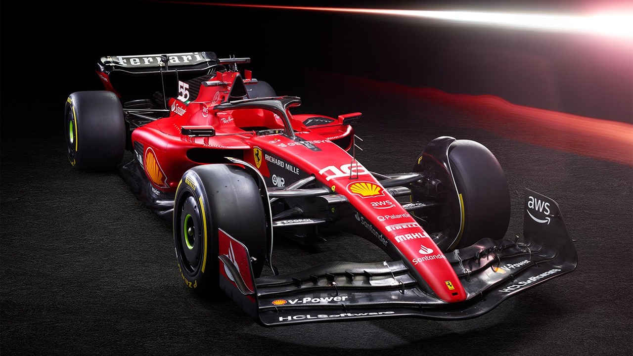 F1 Ferrari New Car: Ferrari unveils new F1 car with Red Bull in their ...