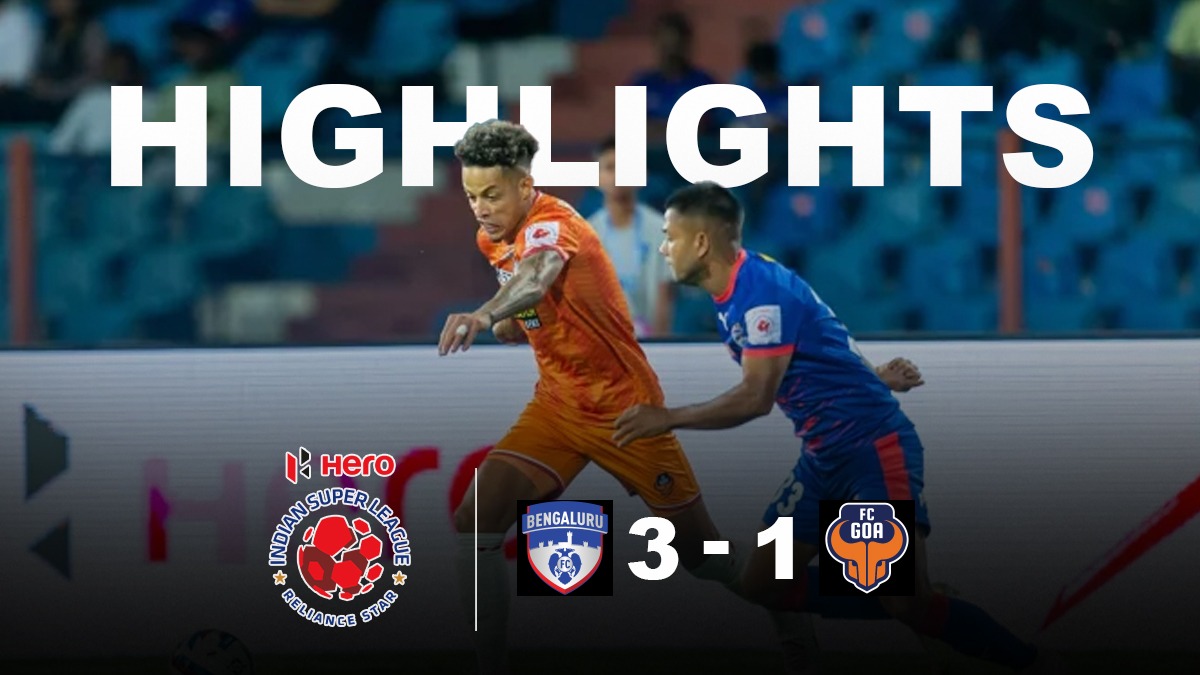 Bengaluru FC Vs FC Goa Highlights: Bengaluru FC Sink FC Goa's ISL Play ...