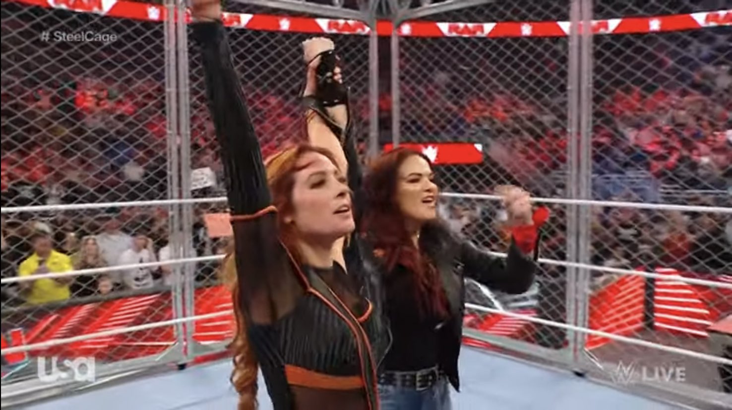 WWE Raw live results: Becky Lynch vs. Bayley steel cage match