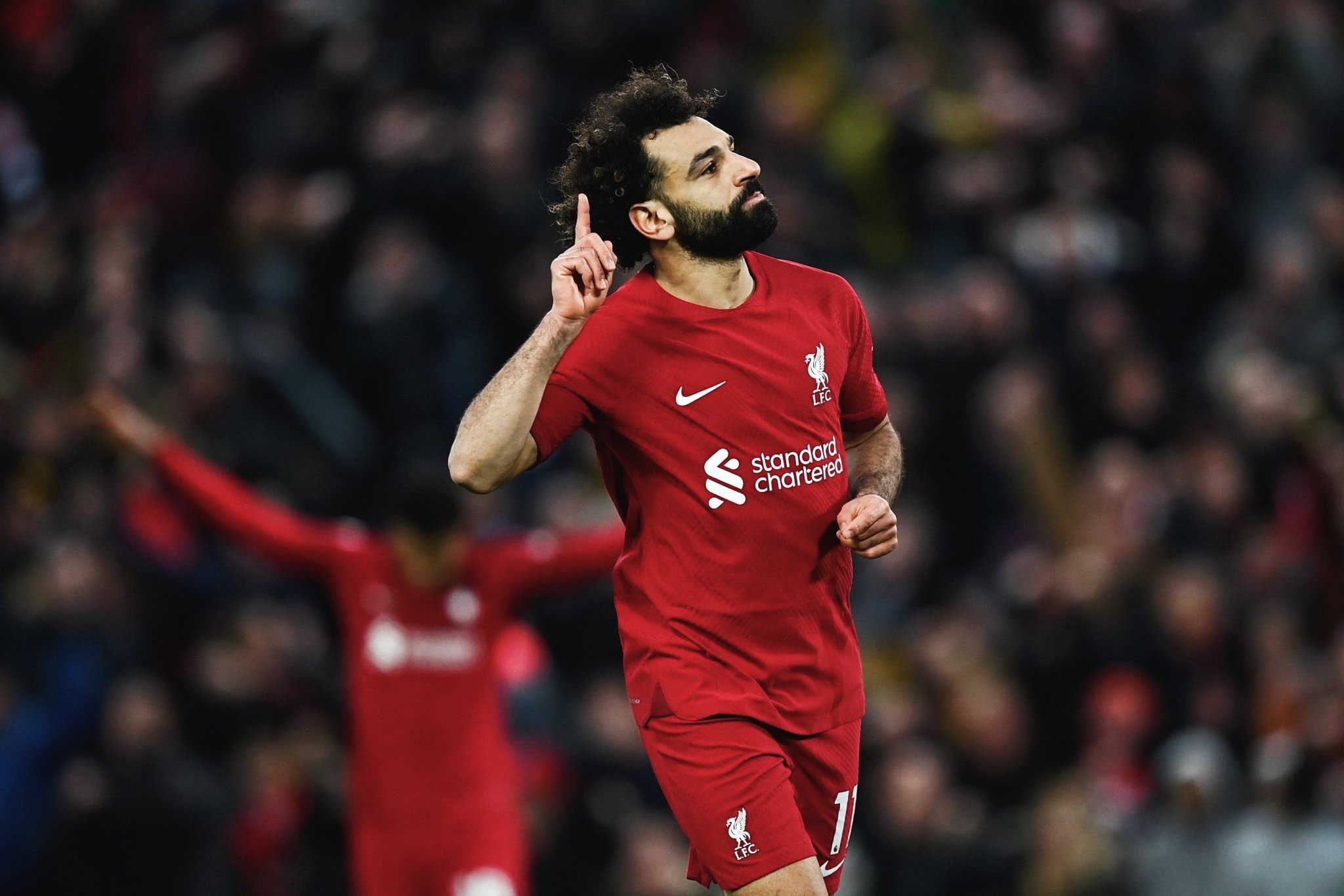 Mohamed Salah surpasses Robbie Fowler to become Liverpool's top scoring  Premier League players with two goals in 7-0 win over Manchester United