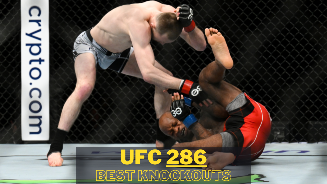 UFC 286: Best Knockouts In Edwards Vs Usman 3 Card Ft. Yanal Ashmouz ...