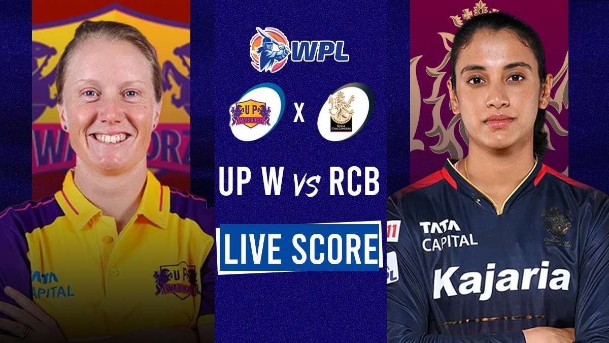 Upw Vs Rcb Live Score Wpl 2023 Up Warriorz Vs Royal Challengers