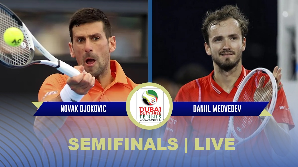 Dubai Tennis Championships LIVE: World No.1 Novak Djokovic finally kick  starts 2022 season after Aus Open saga- Follow LIVE updates - Inside Sport  India