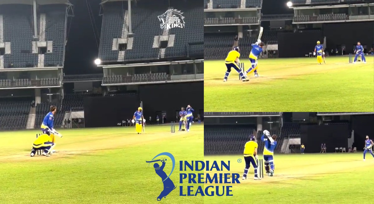 Ms Dhoni Ipl 2023 Csk Fans Demand Live Streaming Of Practice Sessions As Thala Msd Lights Up