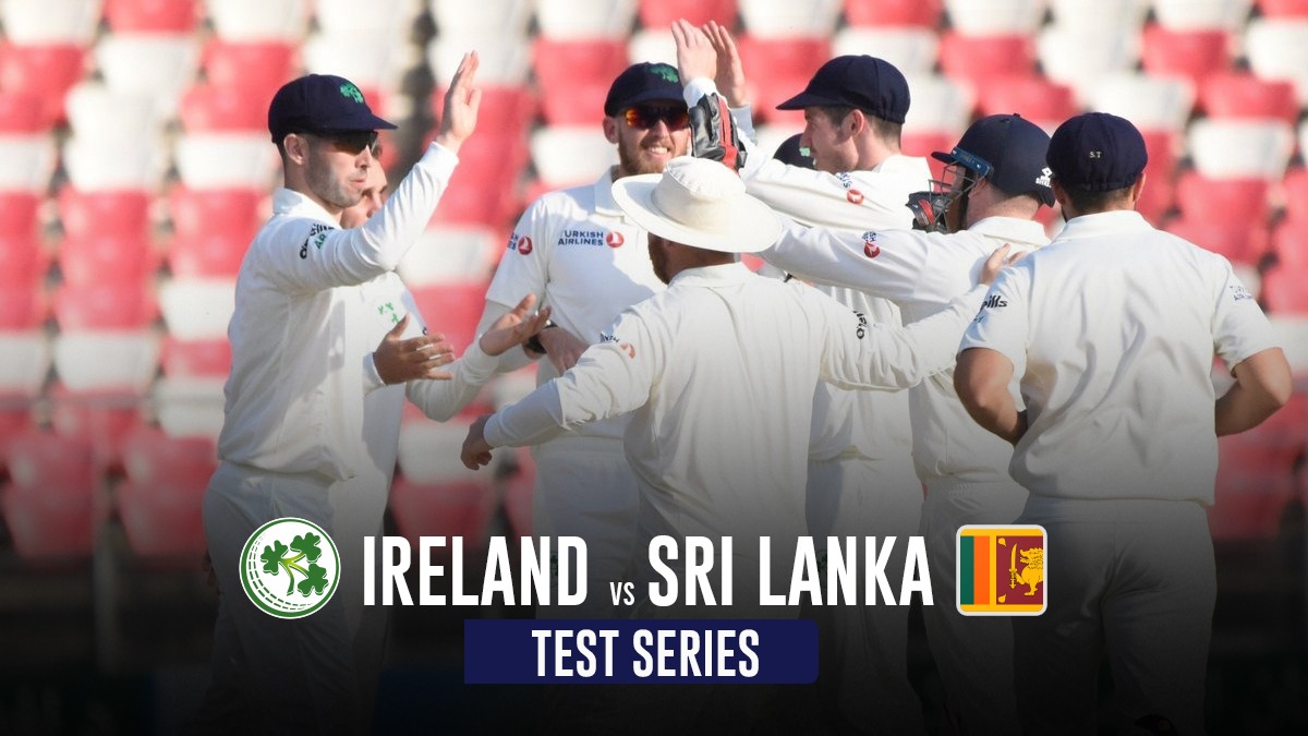 IRE vs SL Test series Ireland to play twomatch Test series against