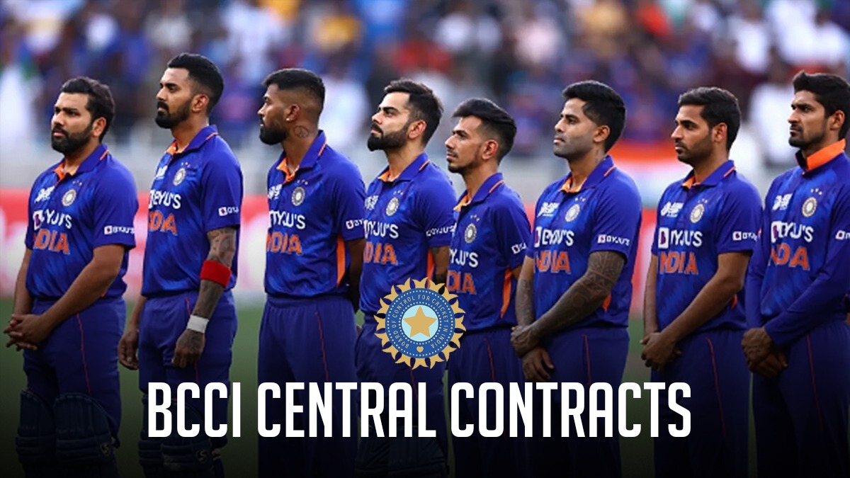 BCCI Central Contracts: Jadeja Strikes GOLD, Hardik & SKY Earn ...