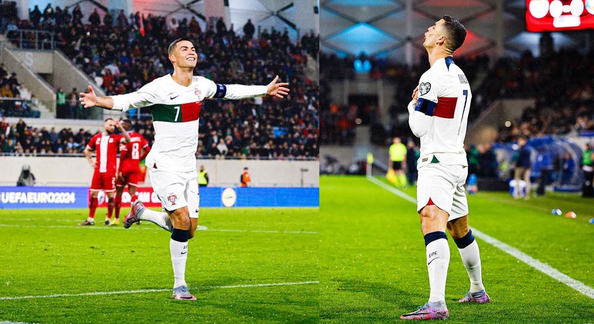 Ronaldo New Celebration: WATCH Cristiano Ronaldo brings out new goal ...