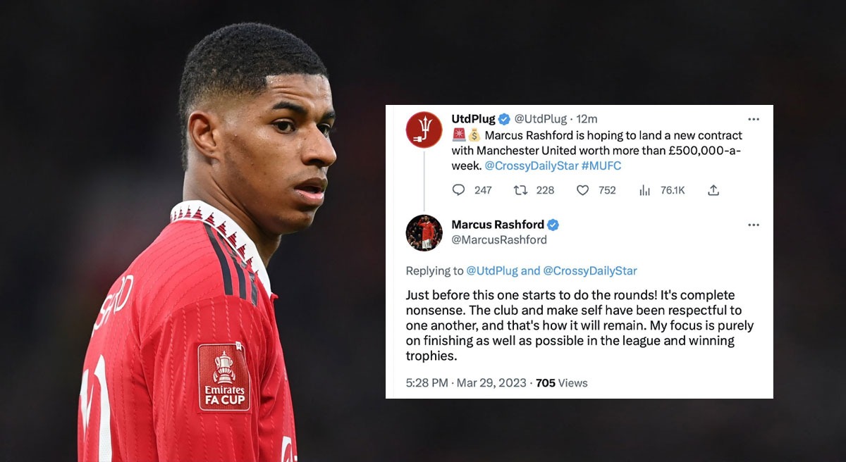 Marcus Rashford Transfer: Marcus Rashford BLASTS off rumours of seeking  heavier deals, says 'FOCUS is purely on winning trophies' - Check Out