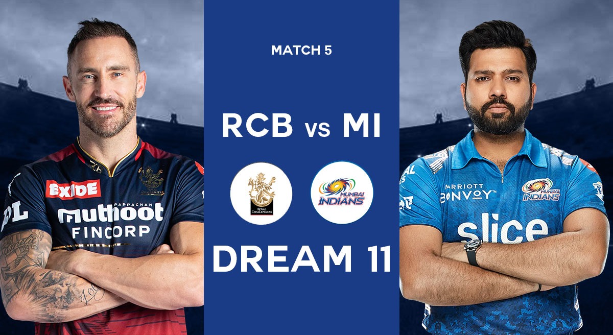 RCB vs MI Dream11: Toss at 7PM, Royal Challengers Bangalore vs Mumbai ...