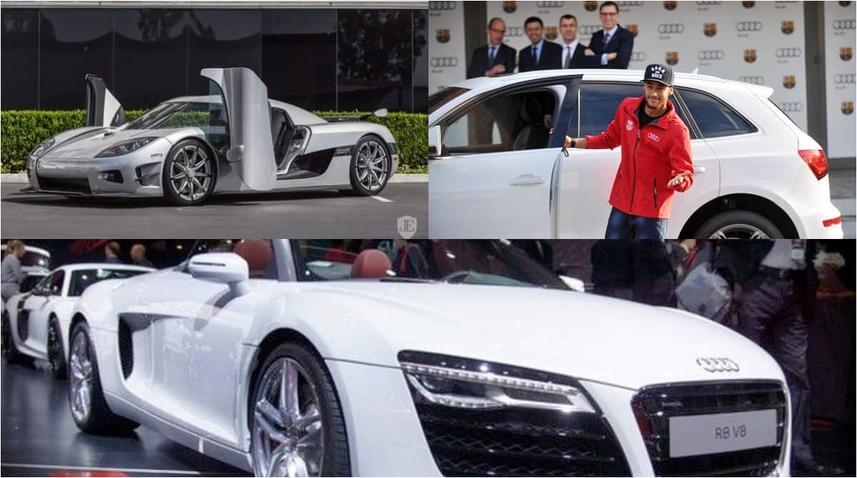 Neymar Car Collection, Neymar Luxury Cars, Lamborghini Veneno, Maserati MC12, Lykan Hypersport, Vintage Ferrari Cars, Neymar Jr, PSG, Paris Saint-Germain